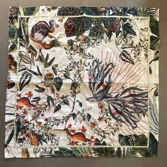 Moooi Menagerie of Extinct Animals Large Square Sham - Ivory - Picture 1 of 2